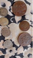 Collection of Vintage Indian Coins
