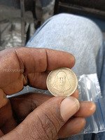 Indian 5 Rupees Coin Commemorating Saint Alphonsa (1910-2009)