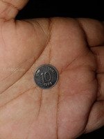 1990 Indian 10 Paise Coin