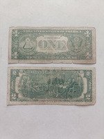 Vintage US $1 and $2 Banknotes - Series 1963 and 1976 - Image 2