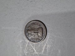 1 NAYA PAISA coin 1960 BRONZE INDIA - Image 2
