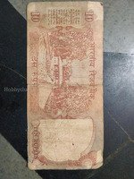Vintage Indian 10 Rupees Banknote - Image 2
