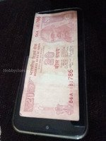 Old Indian 20 Rupees Banknote