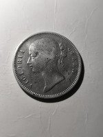 1840 East India Company One Rupee Coin - Victoria Queen - Image 2