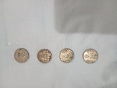 Set of 5 Vintage India Gandhi Commemorative Coins - Image 2