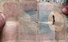 Vintage Indian 2 Rupees Banknote - Image 2