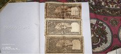 Set of 3 Vintage Indian 10 Rupees Banknotes - Image 2