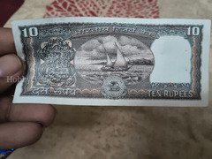Indian rare 10rs note - Image 2