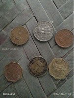 Collection of Vintage Indian Coins