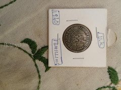 1940 British One Shilling Coin - King George VI