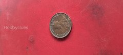 1936 India One Quarter Anna Coin - King George VI