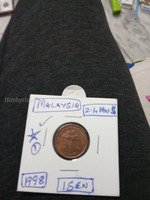 1998 Malaysia 1 Sen Coin