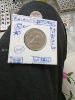 1988 Malaysia 20 sen unc coin.