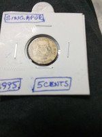 1995 Singapore 5 Cents Coin