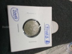 2009 Singapur 10 cents coin.