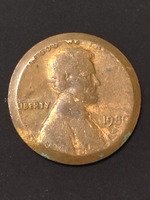 1980-D Lincoln Memorial Cent - Off-Center Strike Mint Error - Rare Estate Find