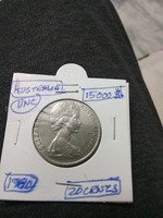 1980 Australia 20 Cents Coin UNC