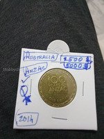2014 Australia ANZAC 100 Years One Dollar Coin