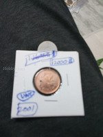 2001 Canada 1 cent unc .