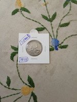 1975 Canada 25 cents unc coin.