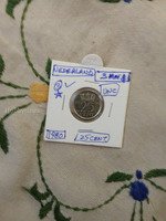 1980 Netherlands 25 Cent Coin