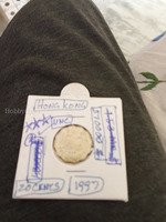 1997 Hong Kong 20 Cents Coin