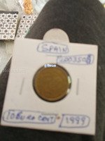 1999 Spain 10 Euro Cent Coin