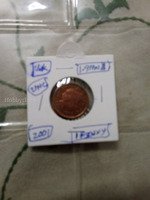 2001 UK 1 Penny Coin UNC