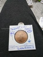 1989 UK 2 New Penny Coin - UNC Condition