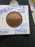 2008 UK 2 Pence Coin - Uncirculated Condition