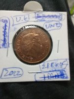 2012 United Kingdom 2 Pence Coin
