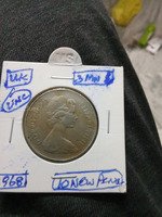 1968 UK 10 New Pence Coin