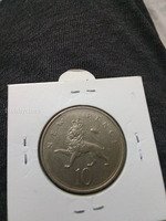 1977 UK 10 New Pence Coin - Image 2