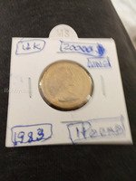 1983 u.k. 1 pound UNC.