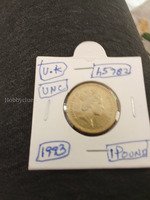 1993 UK One Pound Coin - UNC Condition