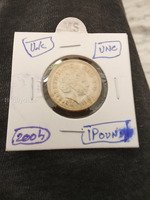 2004 UK One Pound Coin in UNC Condition