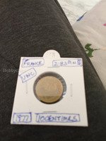 1977 France 10 Centimes Coin - UNC Condition
