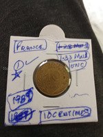 1989 France 10 centimes UNC.