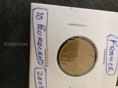 2005 10 Euro Cent Coin from France