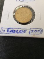 2008 10 Euro Cent Coin