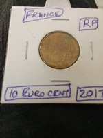 2017 France 10 Euro Cent Coin