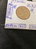 1999 France 20 Euro Cent Coin