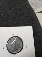 1946 French 1/2 Franc Silver Coin - Image 2