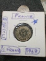 1968 France 1/2 France UNC.