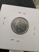 1969 French 1/2 Franc Coin - Image 2