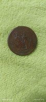 Rare 1617 East India Company Half Anna Coin