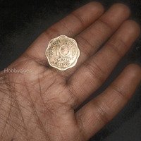 1970 Indian 10 Paise Coin