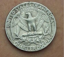 1965 US Washington Quarter Coin - Image 2