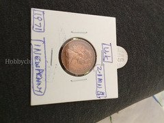 1971 UK Penny Coin - Elizabeth II