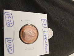 1976 UK New Penny Coin UNC MS Grade